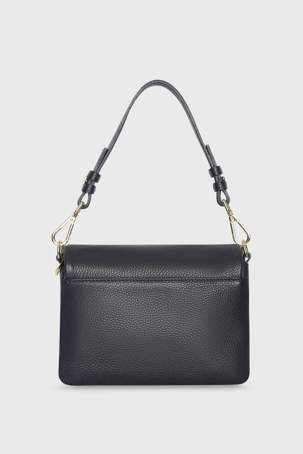 Leren Schoudertas Dames Skylar Navy Blue