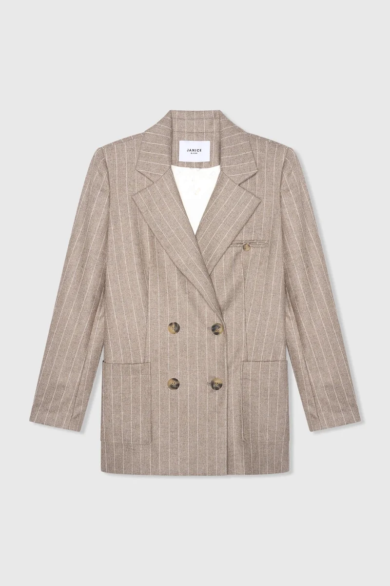 Martin Beige Streep