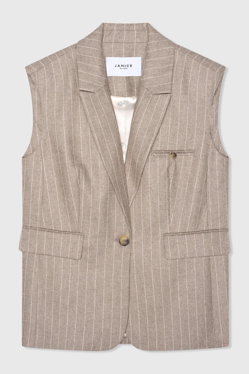 Marvin Beige Gestreept