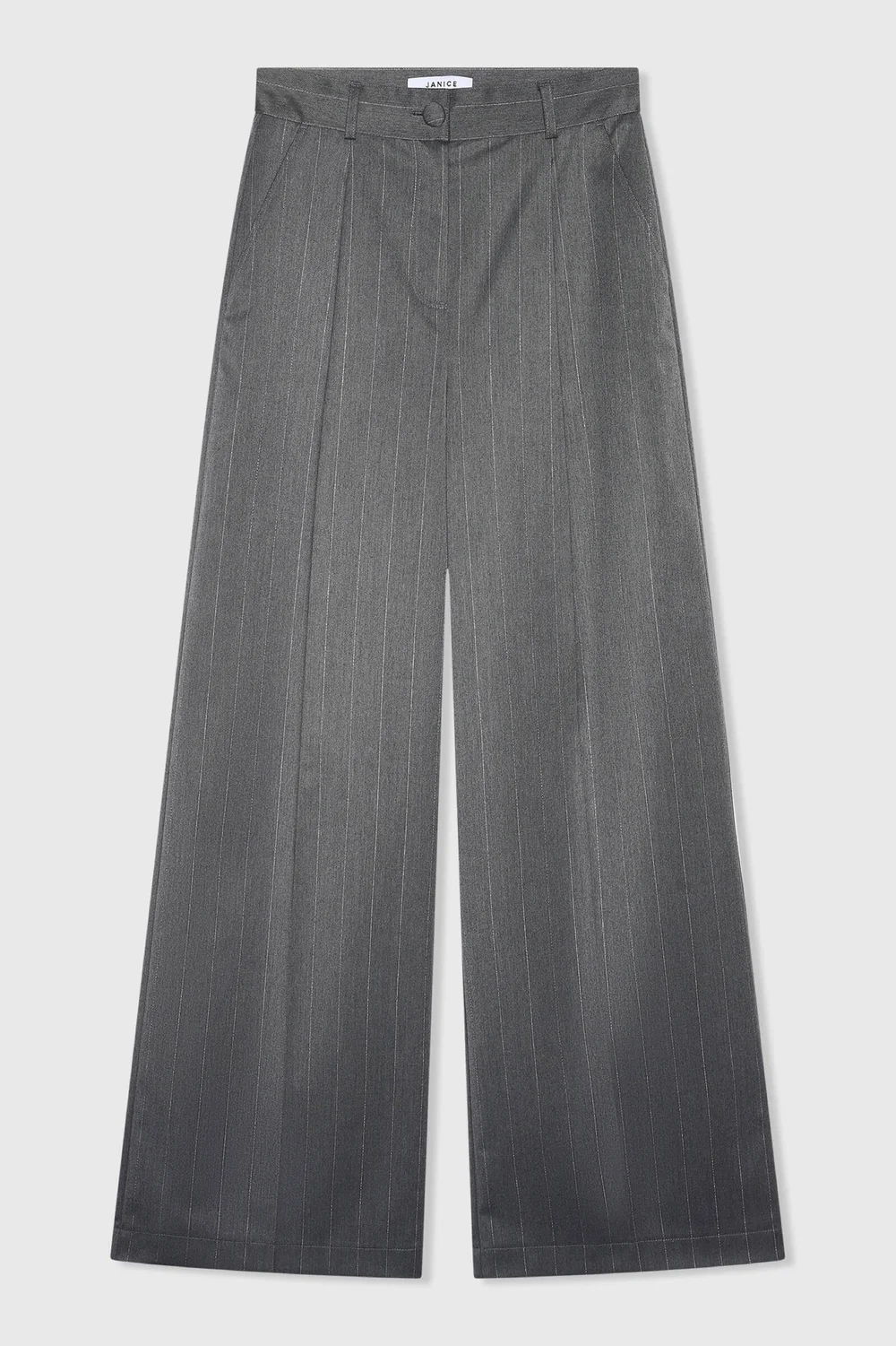 Mel Grijs Streep Lurex
