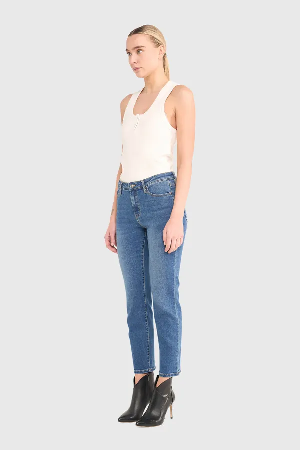 Mom Jeans Cooper Blauw 111