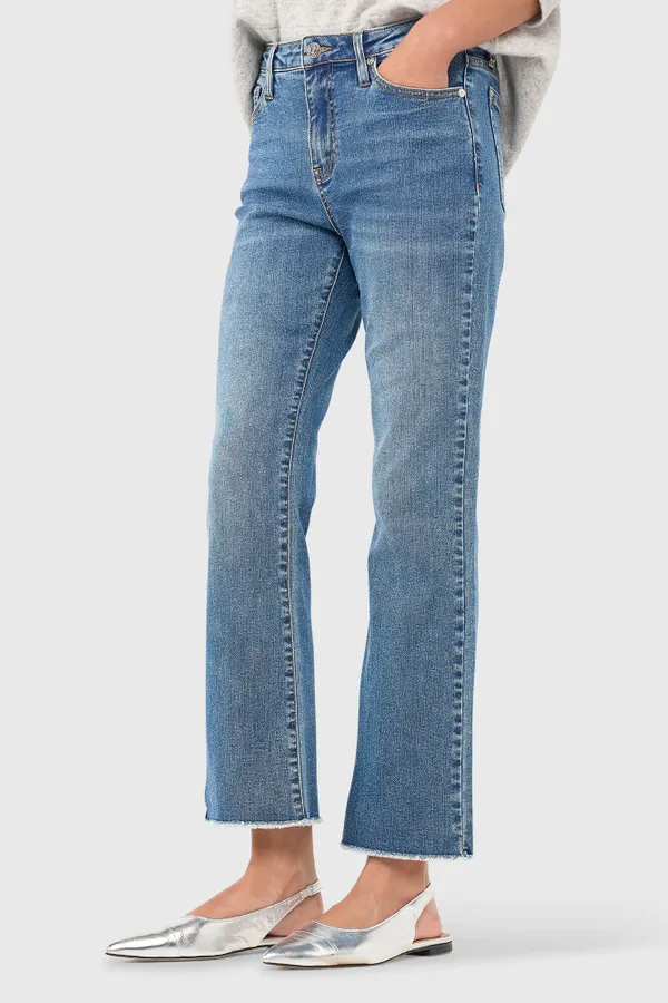 Cooper Jeans Kick Flared Blauw 117