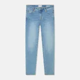 Mom Jeans Dames Mid Rise Cooper Blauw 786