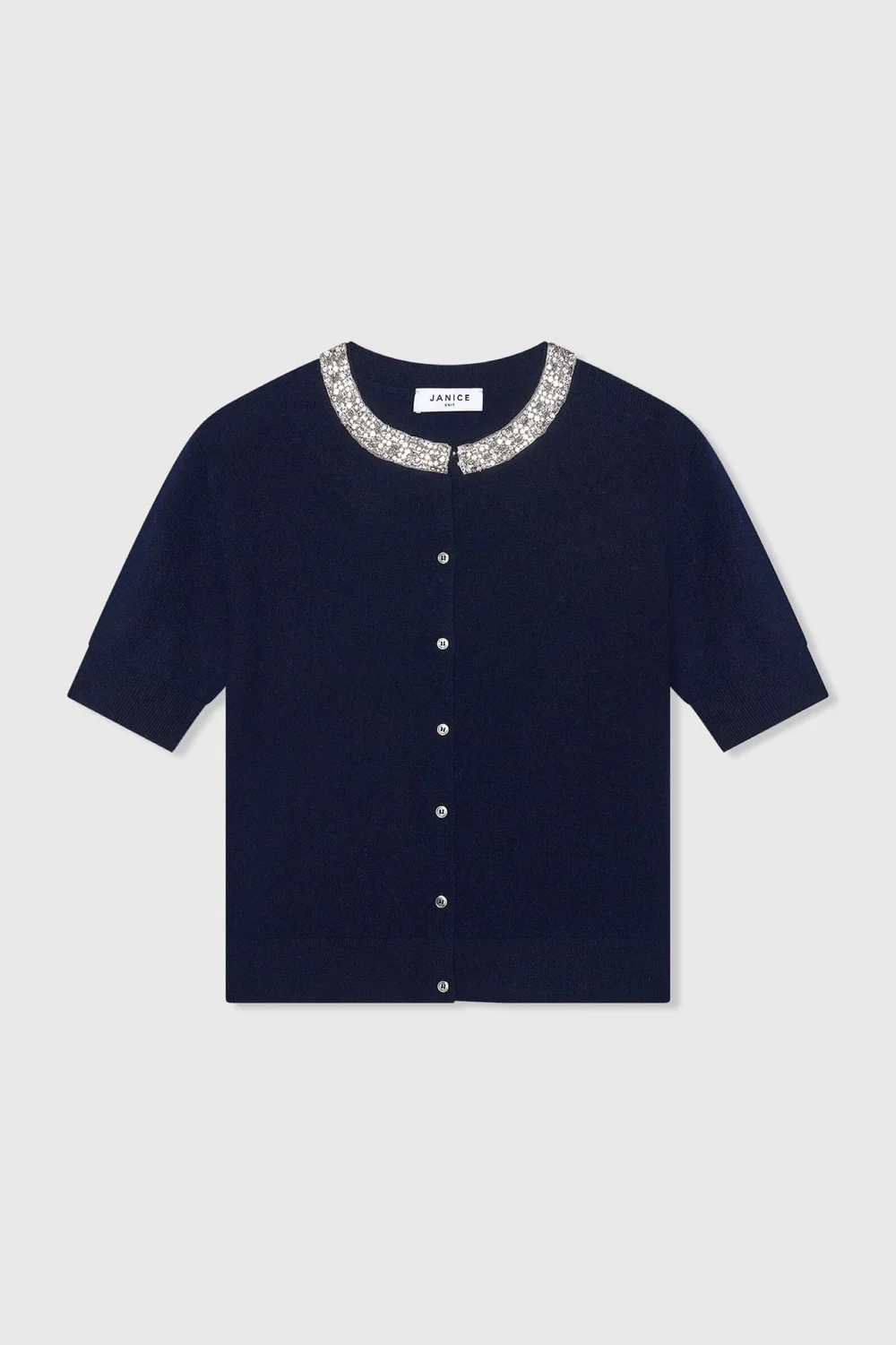 Moon Donkerblauw Steentjes