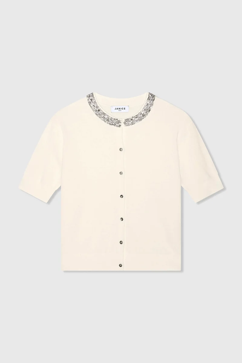 Moon Off White Steentjes