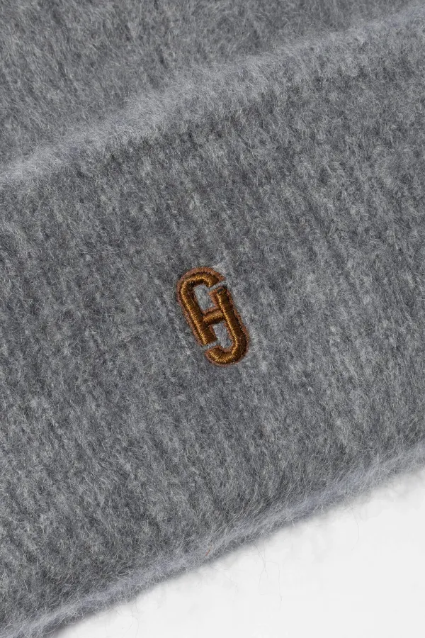 Cashmere Muts Brushed Jett Grijs