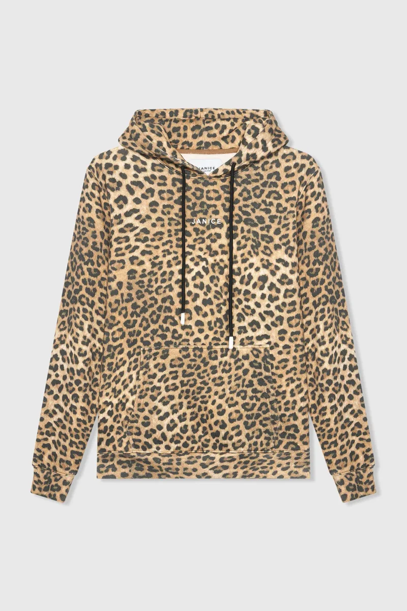 Panterprint Hoodie Dames Katoen Scott