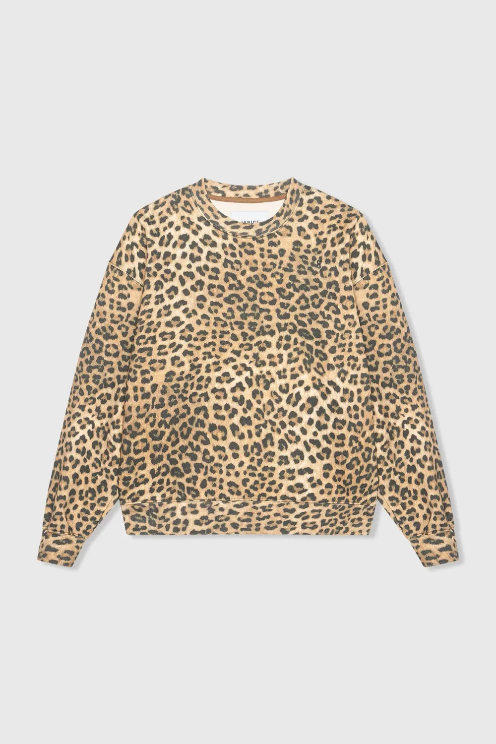 Panterprint Sweater Dames Katoen Owen