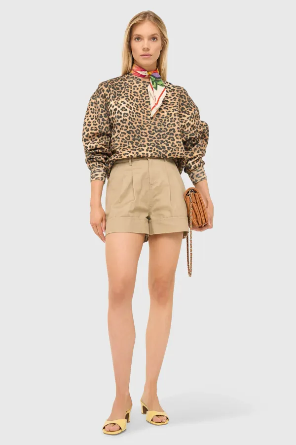 Panterprint Sweater Dames Katoen Owen