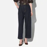 Paperbag Jeans Dames Steekzakken Barrel Balti Japanse Denim