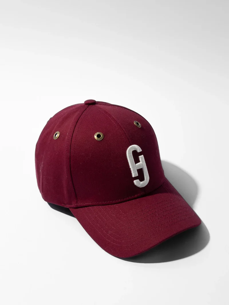Cap Dames Logo Jeff Burgundy