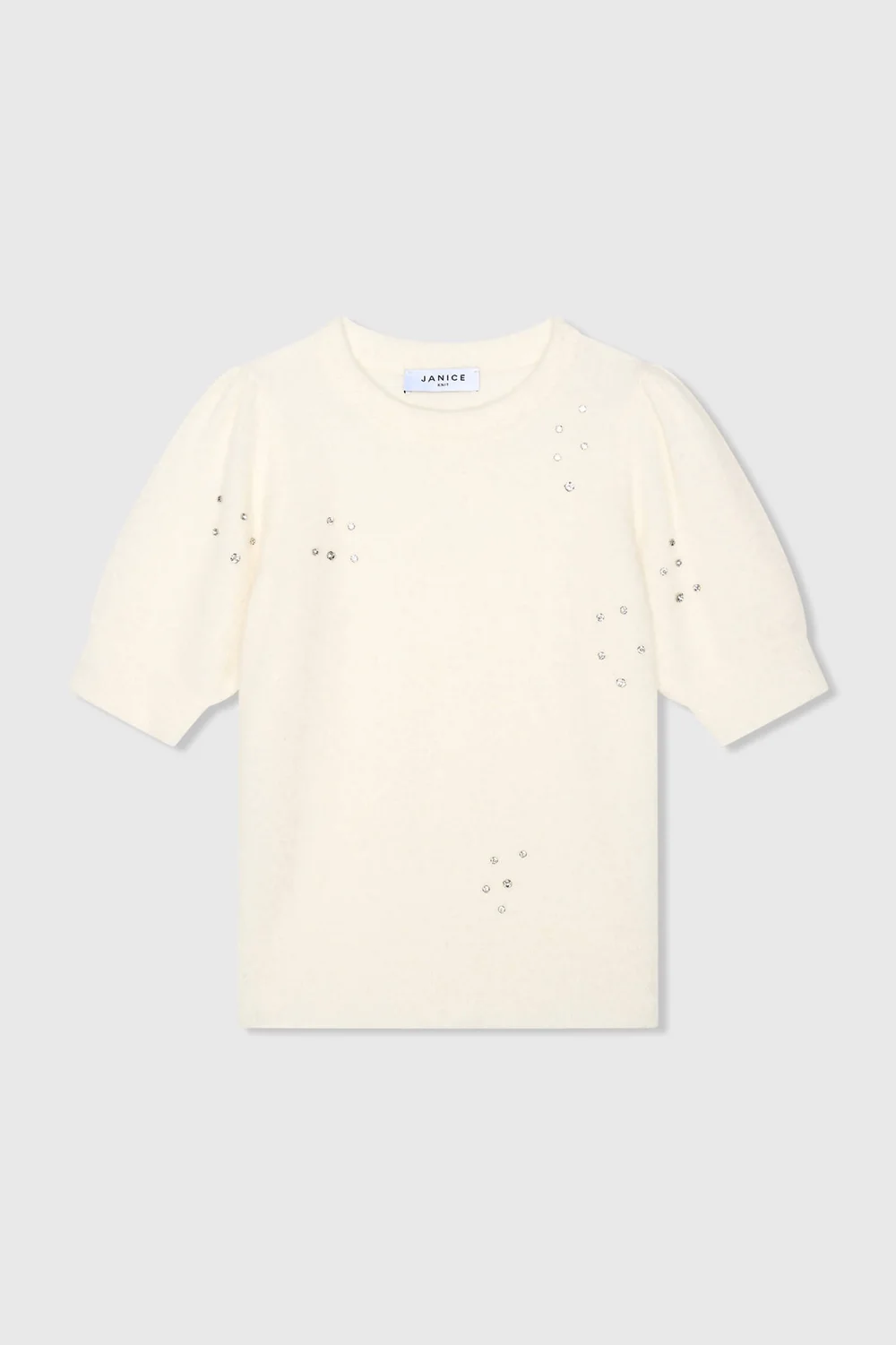 Peyton Off White Steentjes