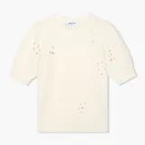 Peyton Off White Steentjes