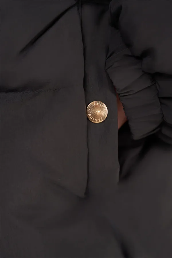 Puffer Jas Dames Jax Zwart