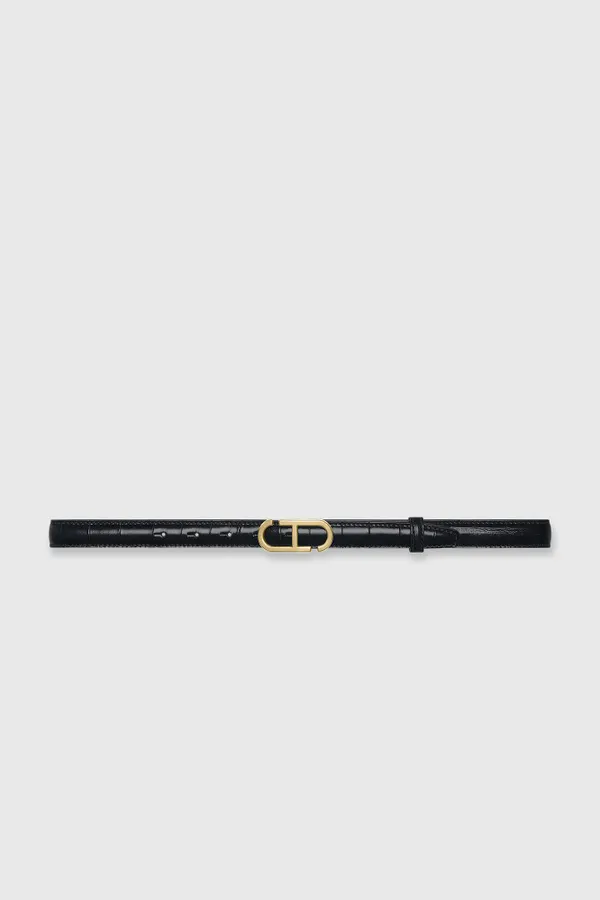 Trophy Zwart Brass Croco
