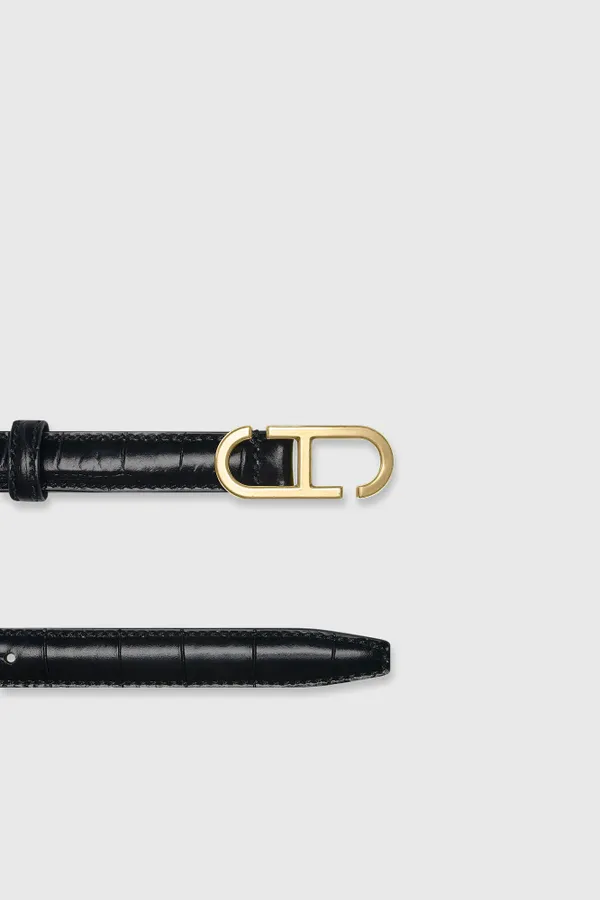 Trophy Zwart Brass Croco