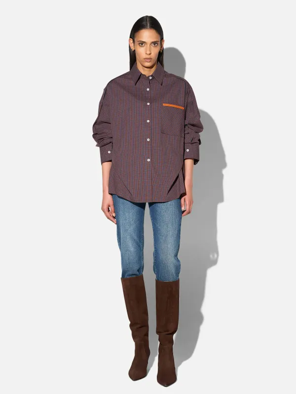 Ruiten Dames Blouse Katoen Oversized Phil Bruin