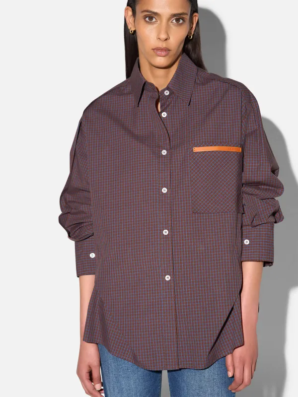 Ruiten Dames Blouse Katoen Oversized Phil Bruin