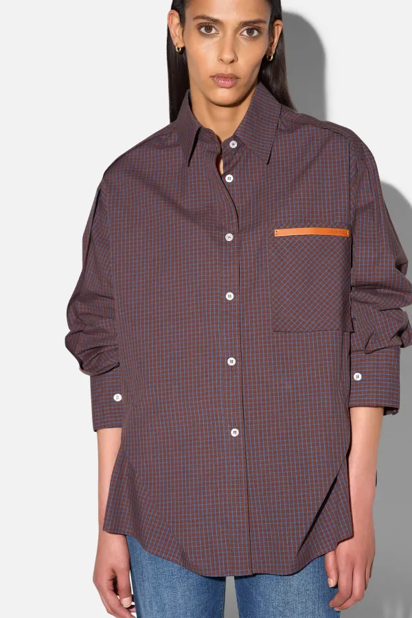 Ruiten Dames Blouse Katoen Oversized Phil Bruin