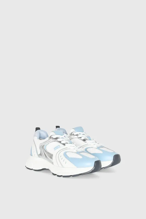 Runner Sneakers Dames Bolt Licht Blauw 559