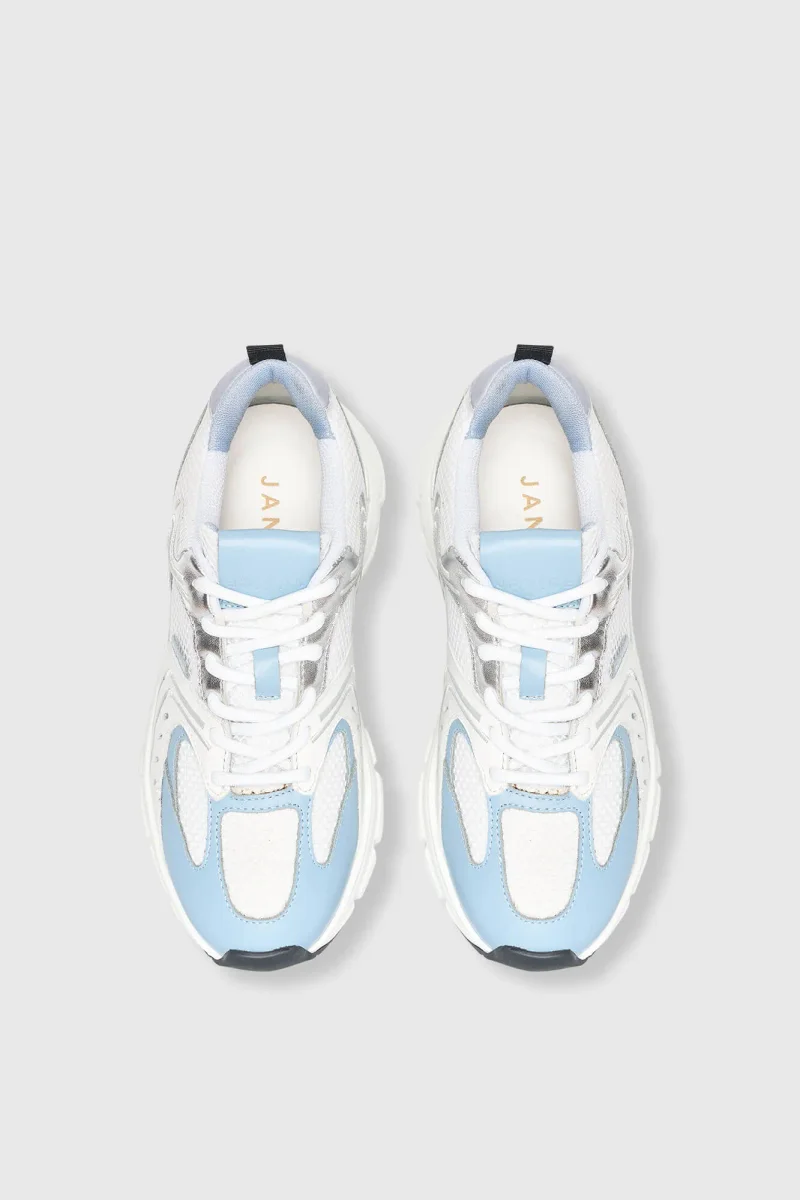 Runner Sneakers Dames Bolt Licht Blauw 559