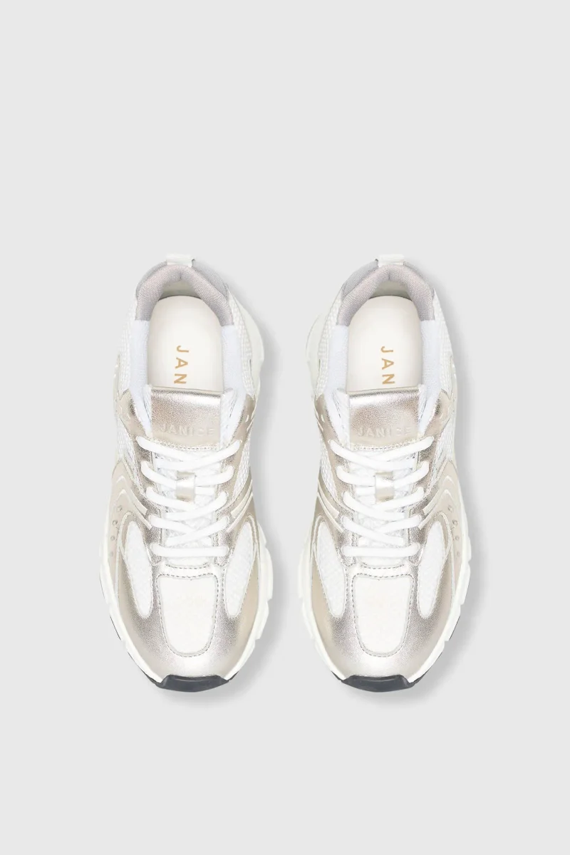 Runner Sneakers Dames Bolt Zilver 888