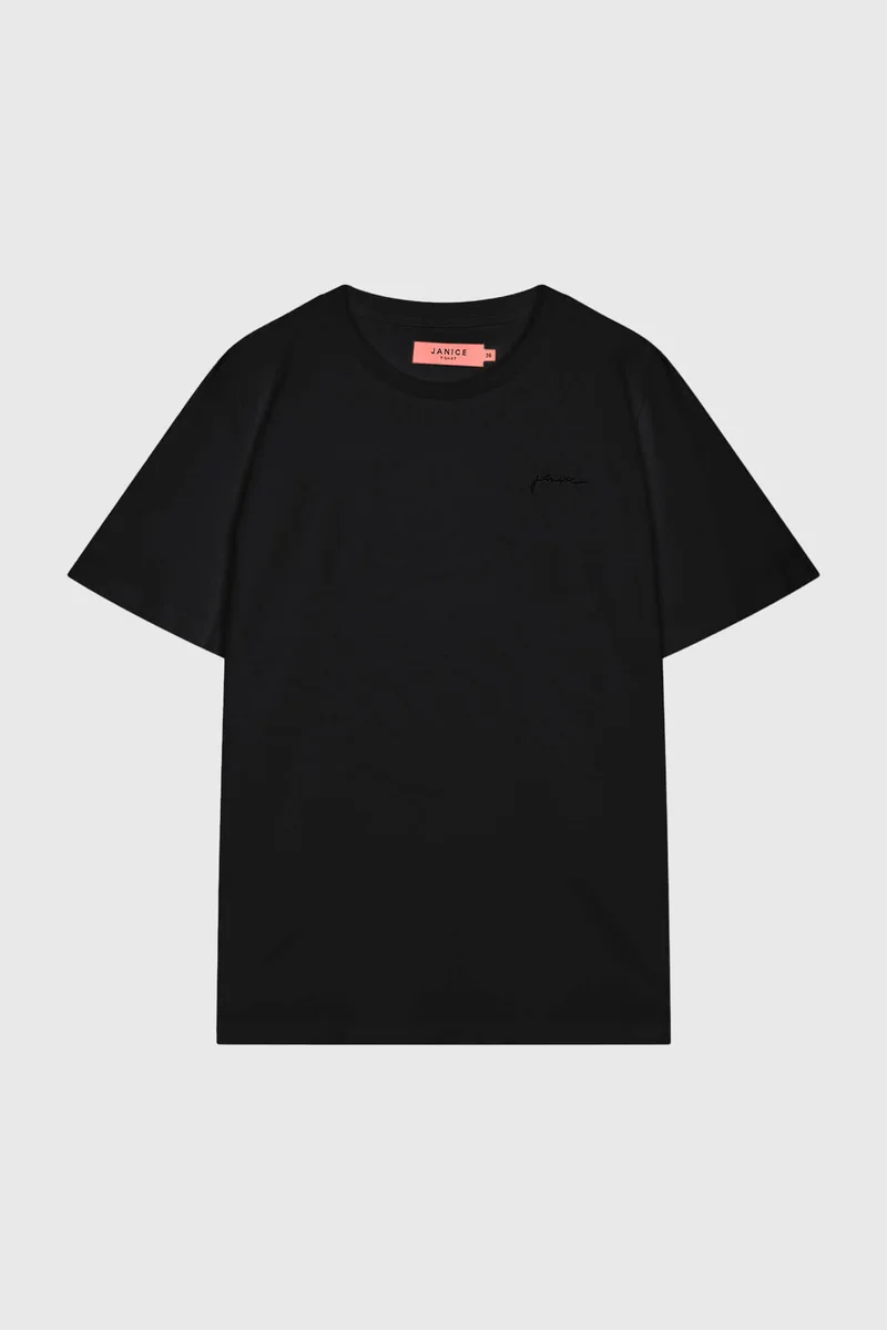 Zwart Dames Shirt Rock Black