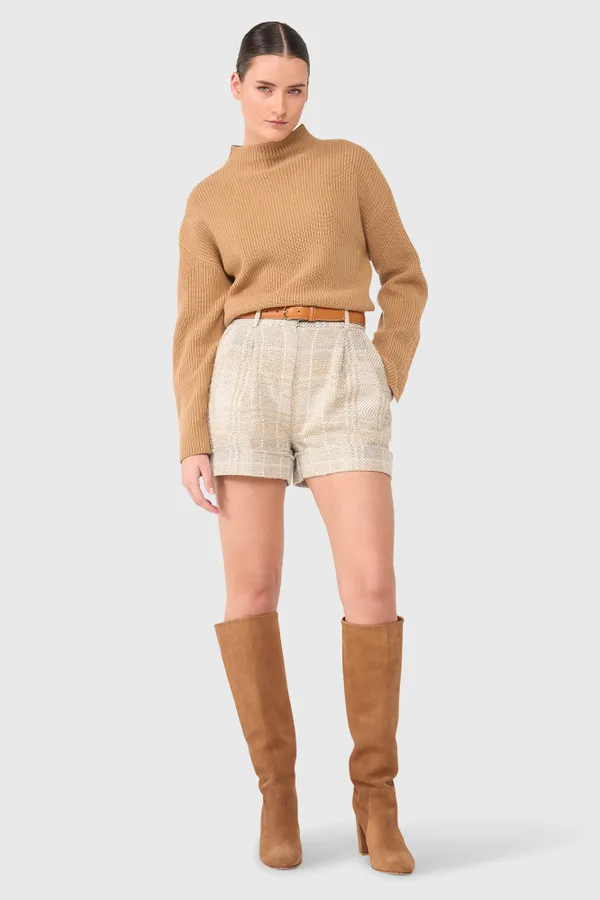 Arthur Grijs Tweed Lurex
