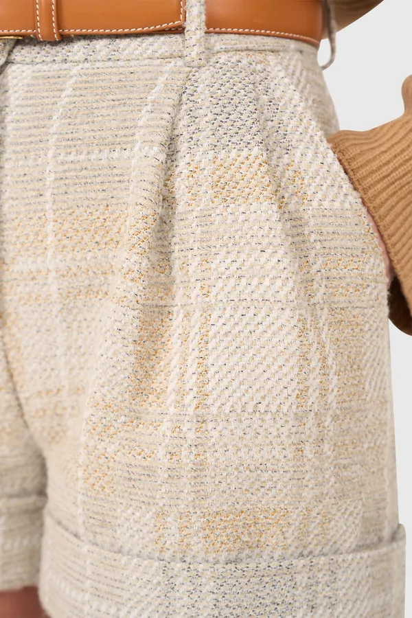 Arthur Grijs Tweed Lurex