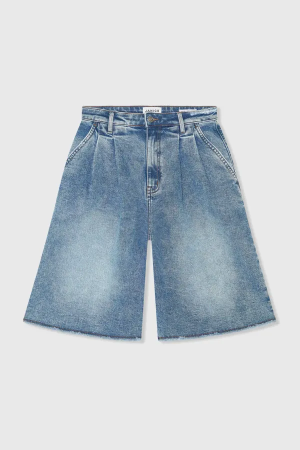 Shorts Denim Dames Dime Blauw 379