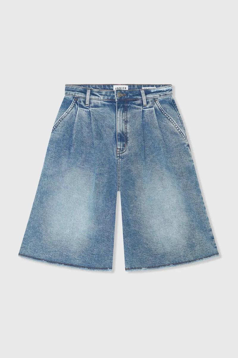 Shorts Denim Dames Dime Blauw 379