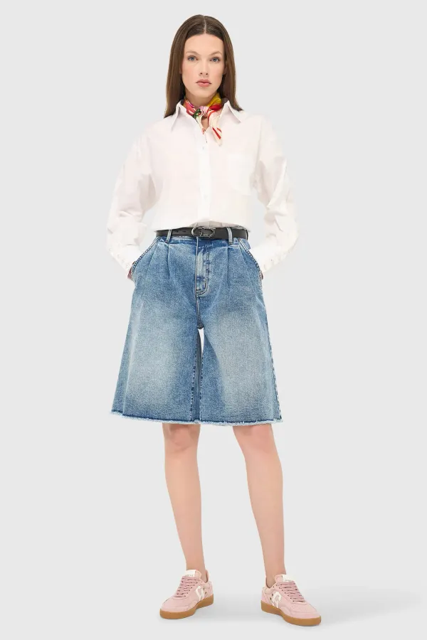 Shorts Denim Dames Dime Blauw 379