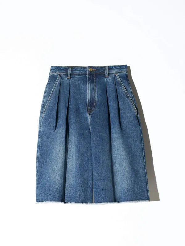 Short Denim Dames Dime Blauw 469