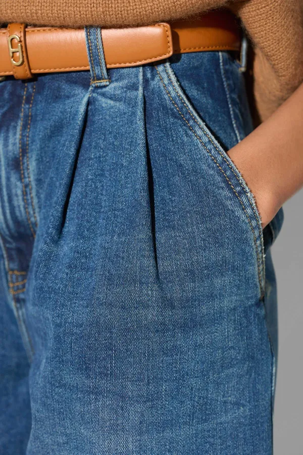 Short Denim Dames Dime Blauw 469