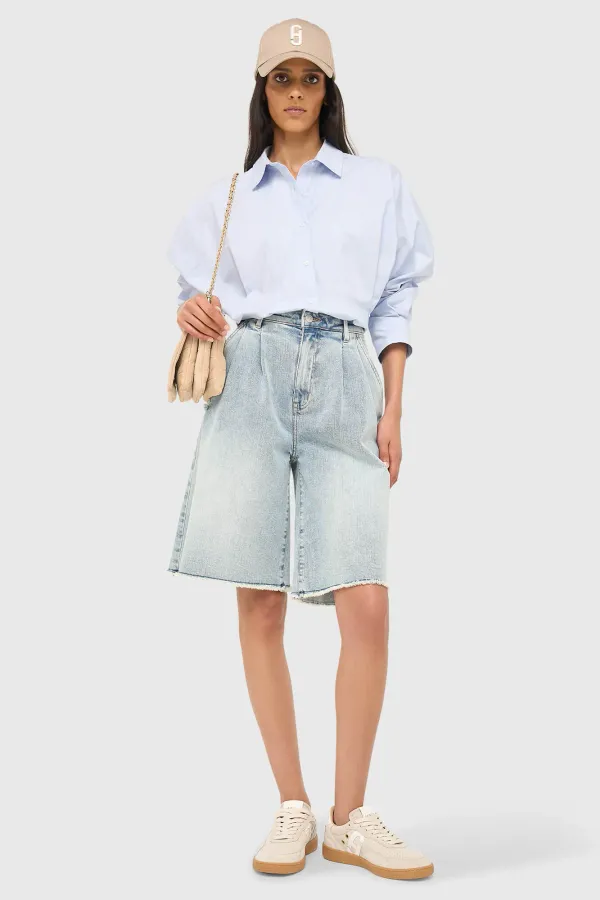 Short Denim Dames Dime Blauw 565
