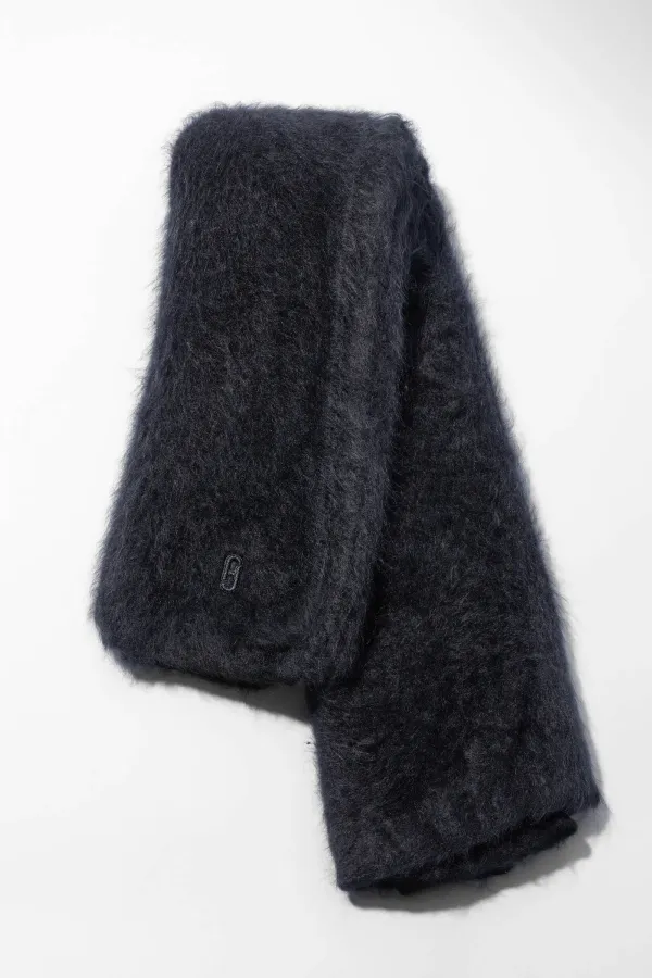 Brushed Cashmere Dames Sjaal Santos Zwart