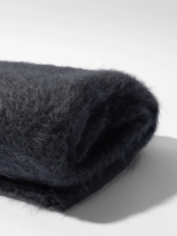 Brushed Cashmere Dames Sjaal Santos Zwart