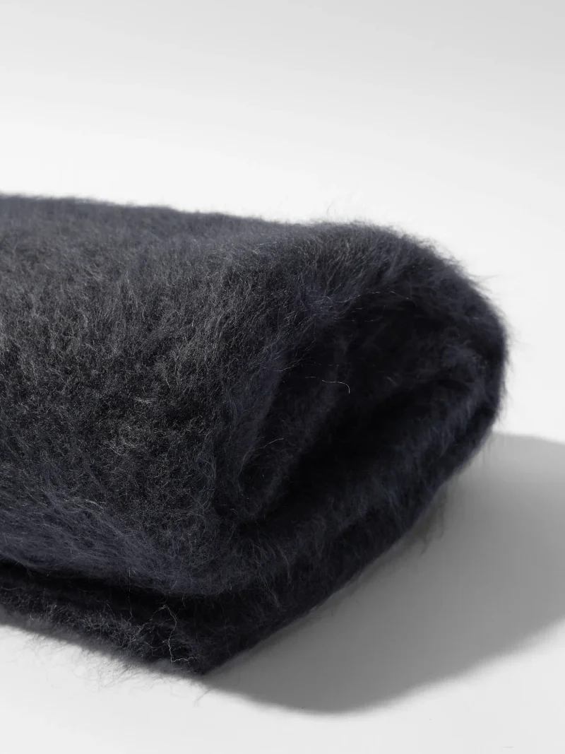 Brushed Cashmere Dames Sjaal Santos Zwart