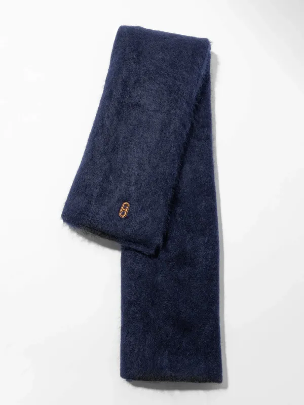Brushed Cashmere Dames Sjaal Santos Blauw