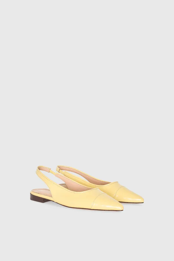 Slingback Dames Schoen Leer Alain Geel