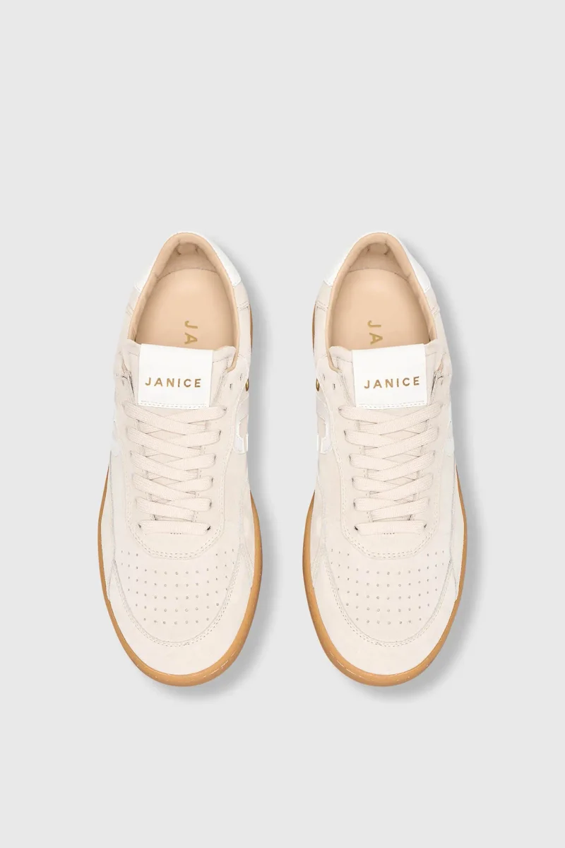 Sneakers Dames Handbal Vintage Stanley Beige
