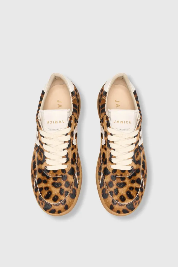 Sneakers Dames Handbal Vintage Stanley Panterprint
