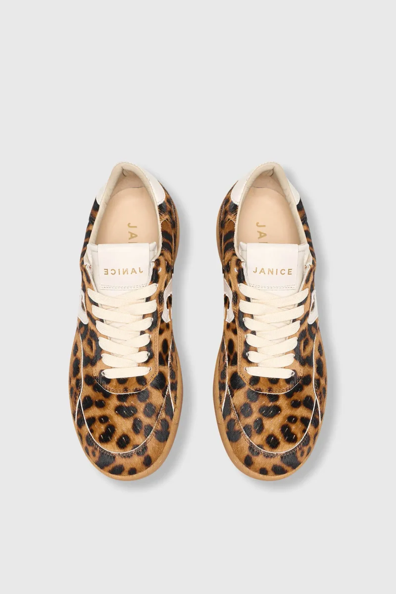Sneakers Dames Handbal Vintage Stanley Panterprint