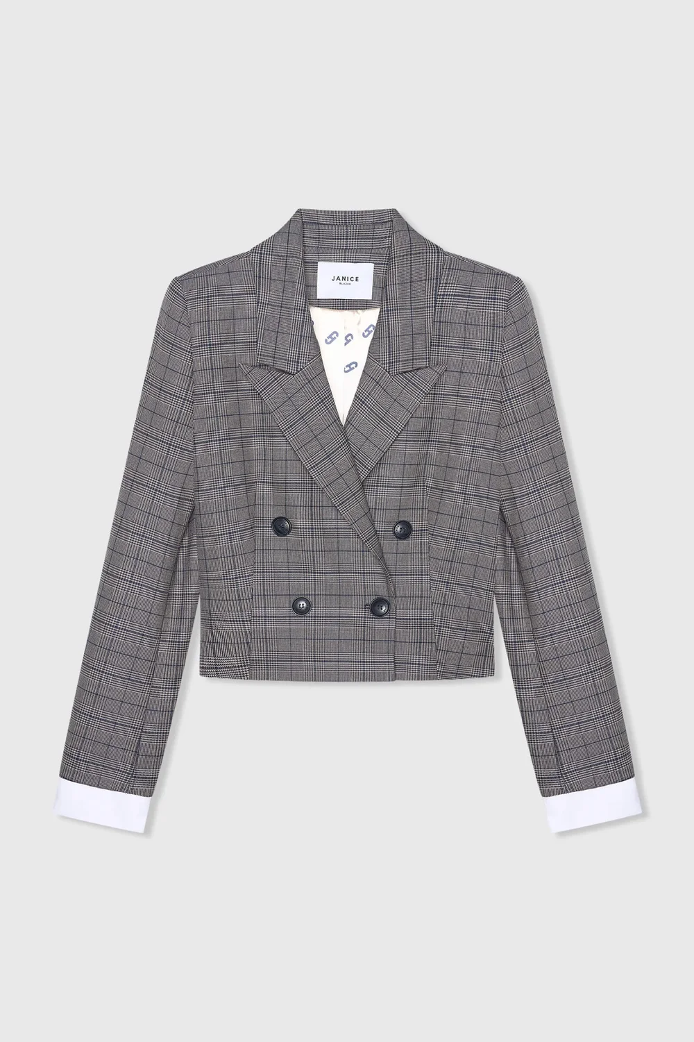 Stan Blauw Beige Ruit