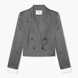 Stan Grijs Streep Lurex