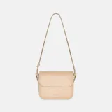 Leren Dames Tas Elias Beige