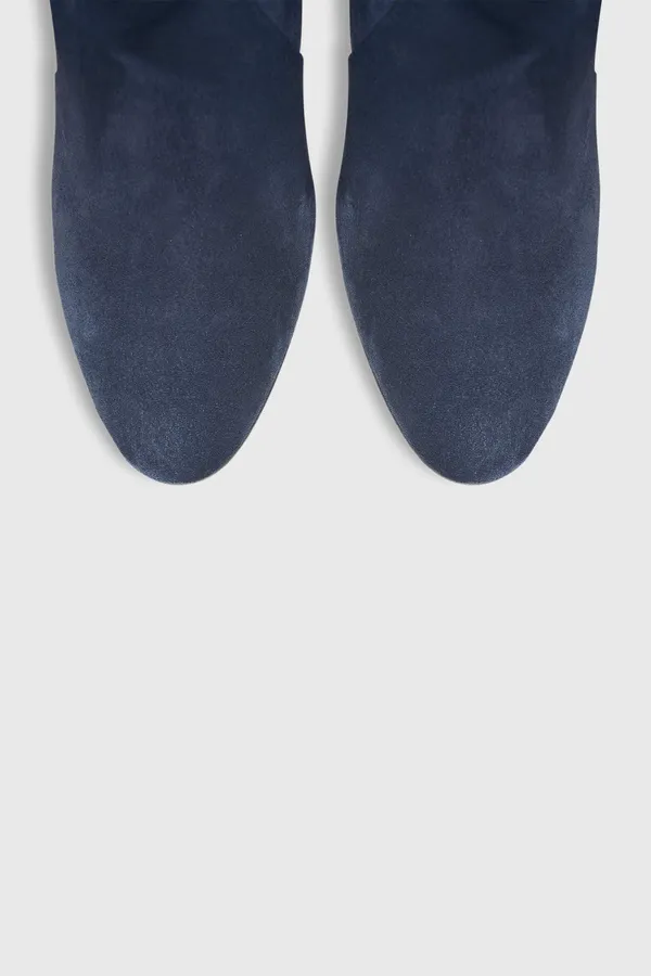 Roman Blauw Suede