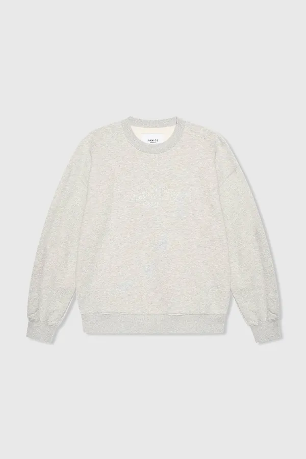 Andy Sweater Grijs Logo