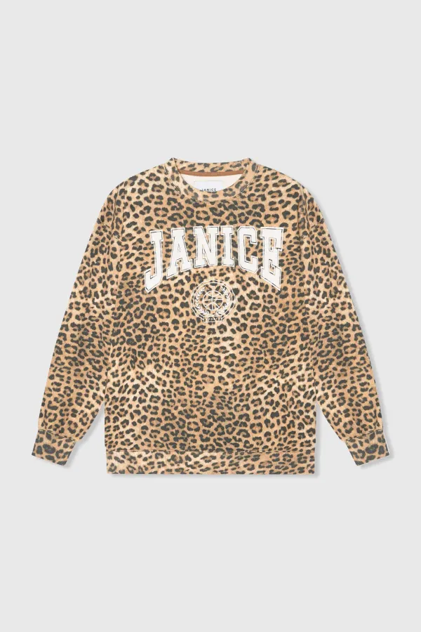 Sweater Dames Oversized Panterprint Oliver