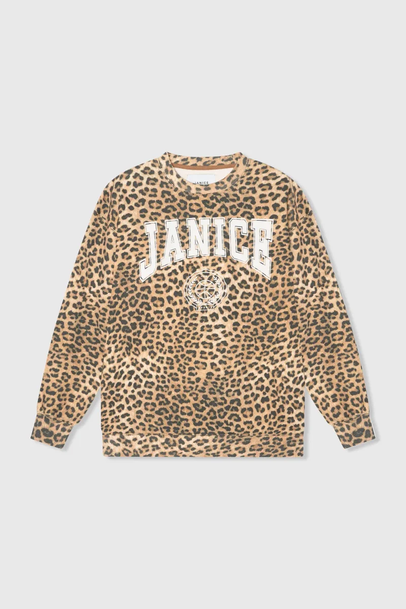 Sweater Dames Oversized Panterprint Oliver